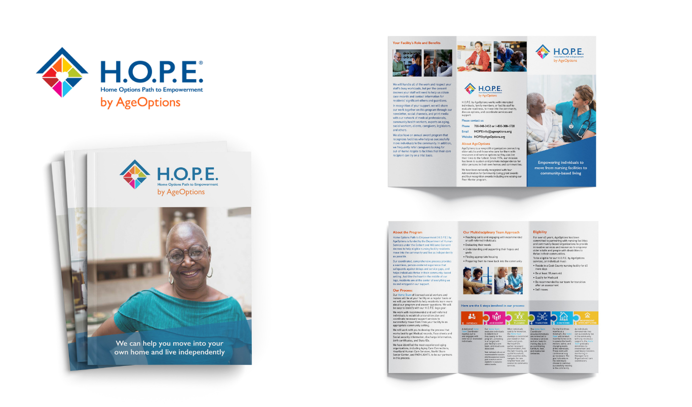AgeOptions HOPE Branding AgeOptions HOPE Branding