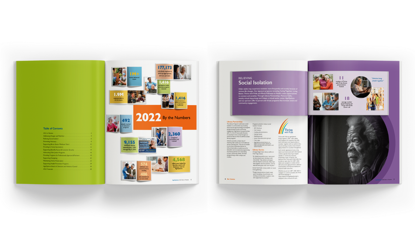 AgeOptions Annual Report 2022 AgeOptions Annual Report 2022